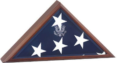 American Flag display case, Flag Case for Burial Flag